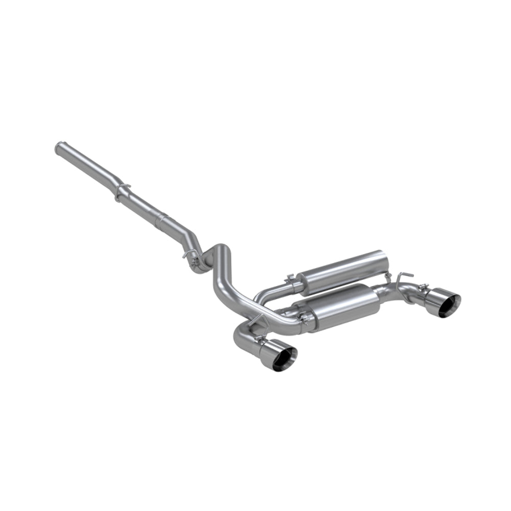 MBRP cat-back exhaust system fits 2016-2018 Ford 3 inch aluminized steel S4203AL