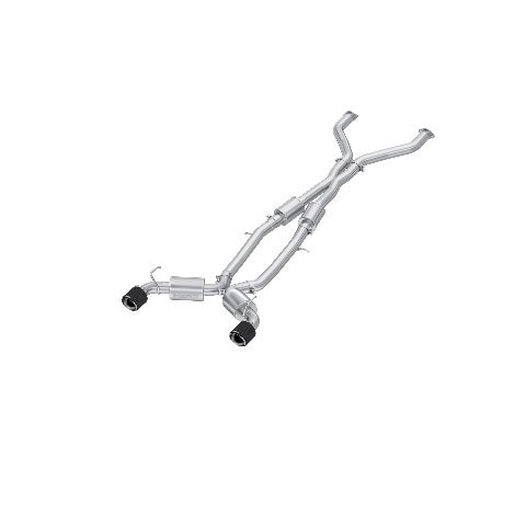 MBRP cat-back exhaust system fits 2023-2024 Nissan dual rear exit Armor Pro Series T304 stainless steel S4408304