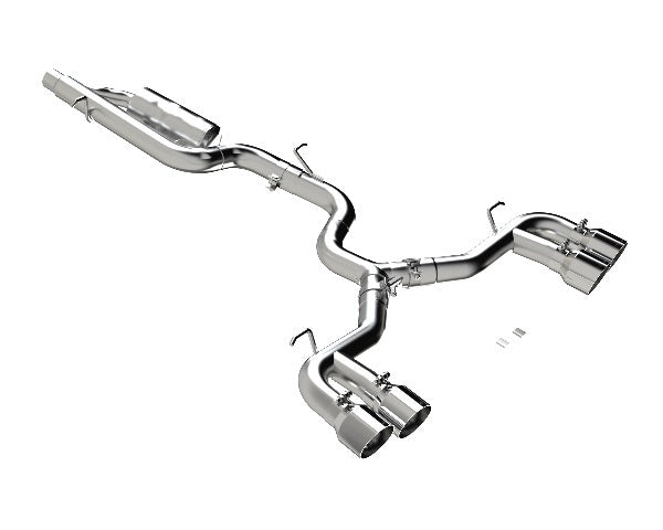 MBRP cat-back exhaust system Armor Pro Series T304 stainless steel carbon fiber tip S4612304