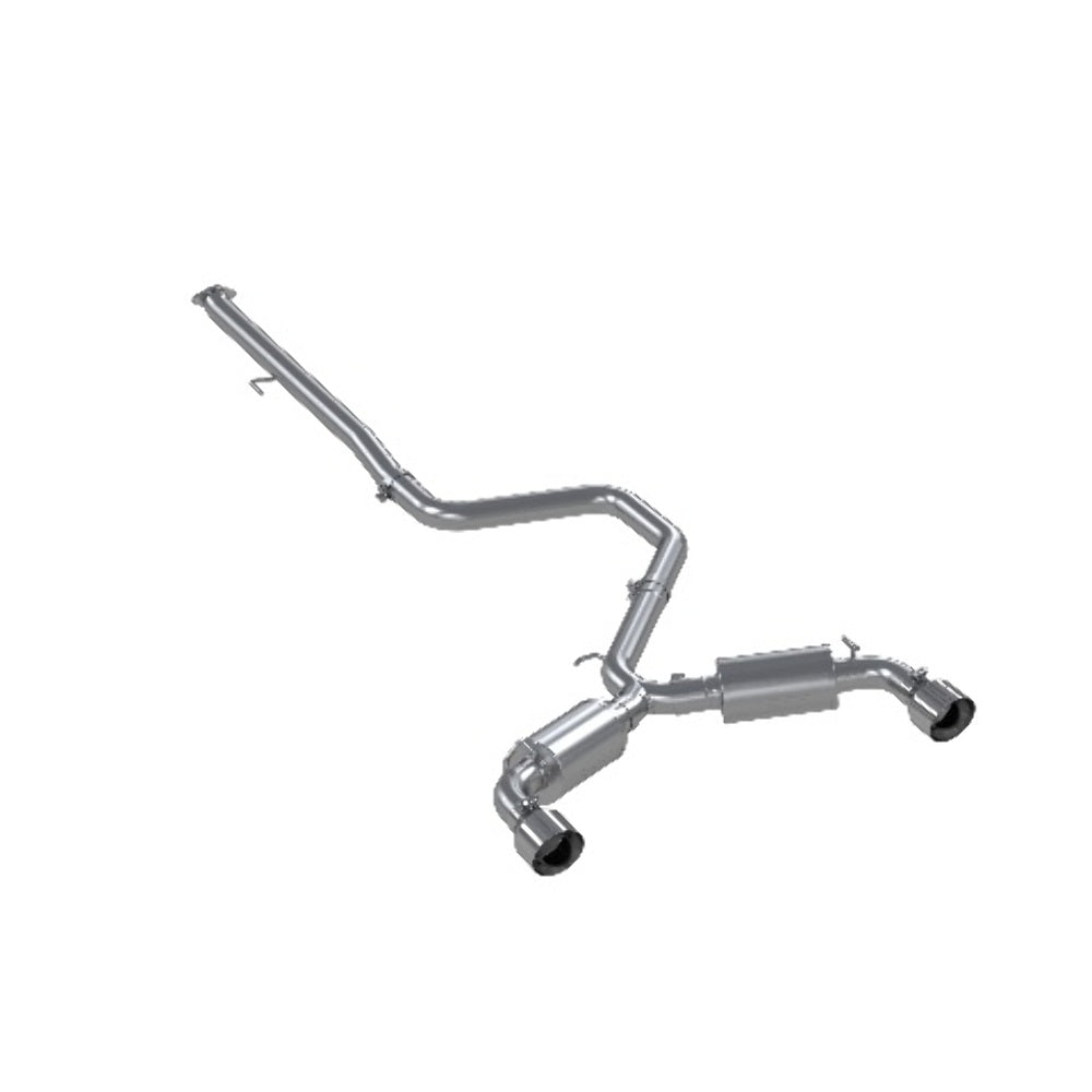 MBRP cat-back exhaust system fits 2019-2022 Hyundai aluminized steel S4706AL