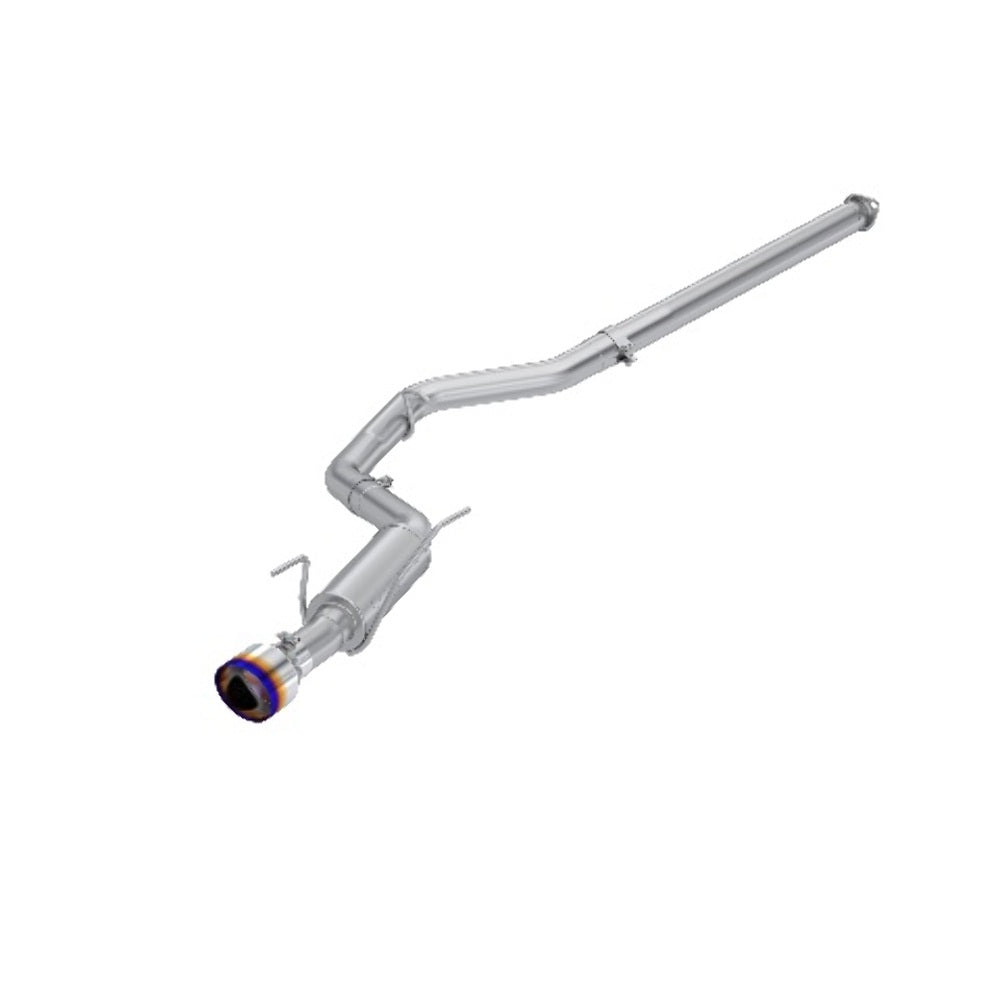 MBRP cat-back exhaust system fits 2022-2024 Subaru WRX single rear exit Armor Pro Series T304 stainless steel S48093BE