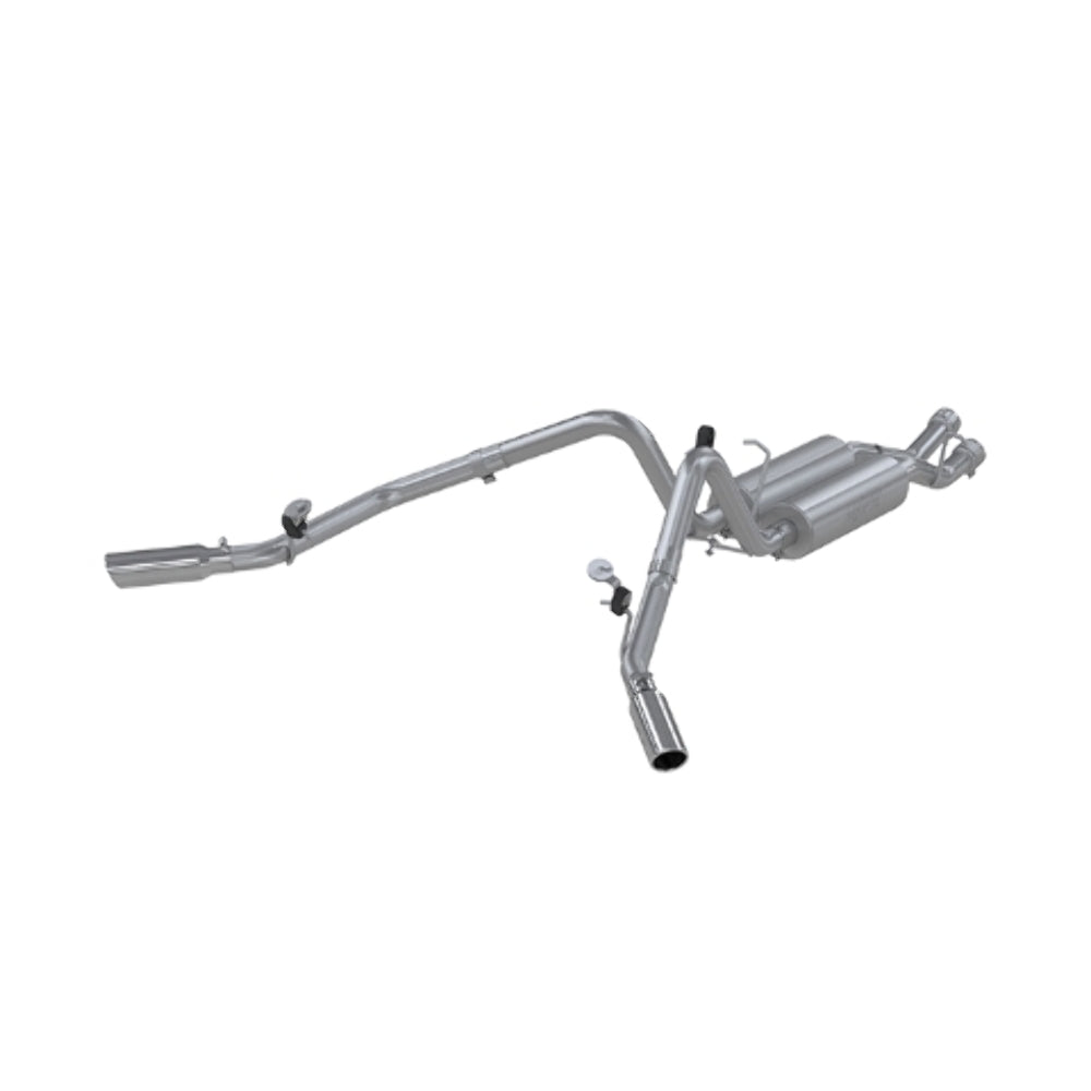 MBRP cat-back exhaust system fits Chevy Silverado 2500 2 inch Armor Plus Series T409 stainless steel S5010409