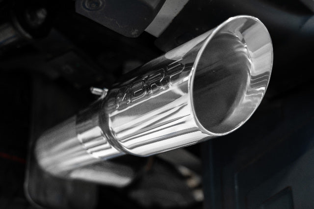 MBRP cat-back exhaust system fits 2023-2024 Chevy 3 inch single side exit aluminized steel S5015BLK