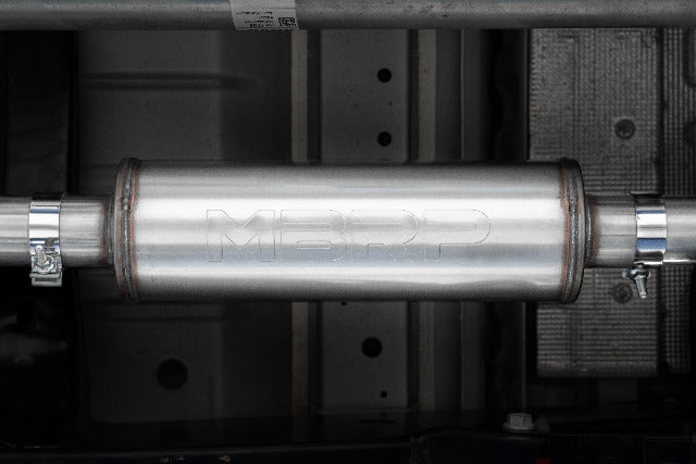 MBRP cat-back exhaust system fits 2023-2024 Chevy 3 inch single side exit aluminized steel S5015BLK