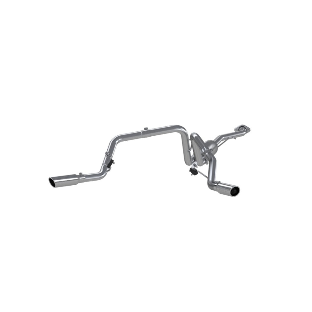 MBRP cat-back exhaust system fits Chevy Silverado 1500 2.5 inch aluminized steel S5018AL