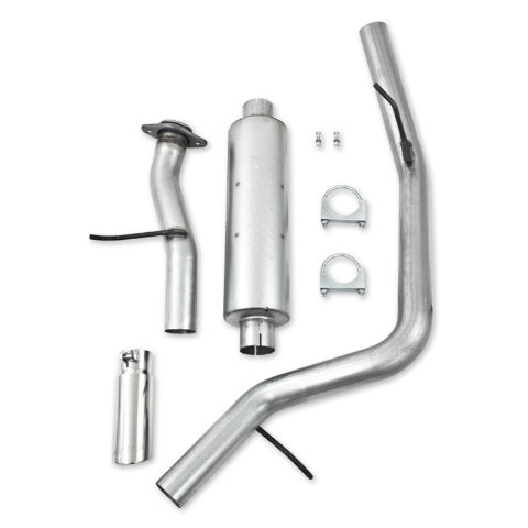 MBRP cat-back exhaust system fits 2000-2006 Chevy 3 inch single side exit aluminized steel S5026AL