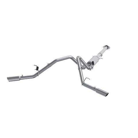 MBRP cat-back exhaust system fits Chevy Silverado 1500 aluminized steel S5038AL
