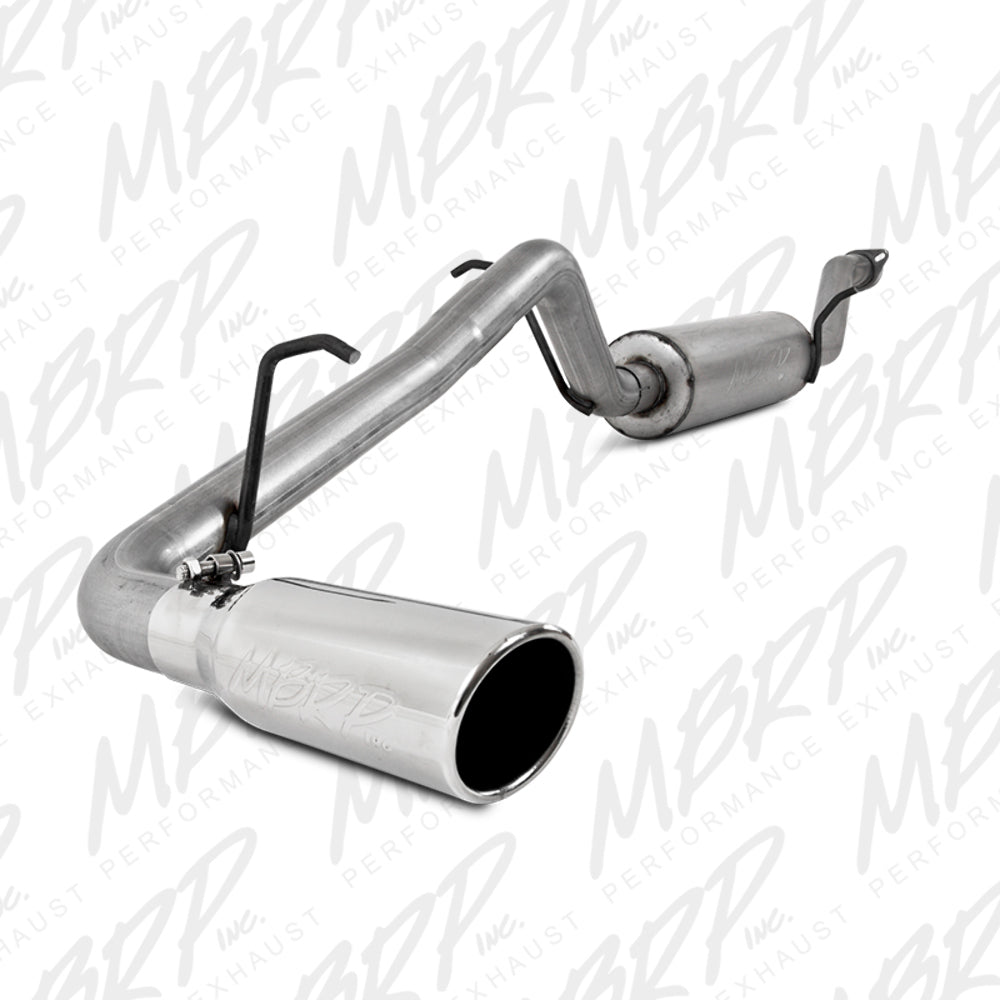 MBRP cat-back exhaust system fits 2004-2006 Chevy 2 inch single side exit aluminized steel S5046AL