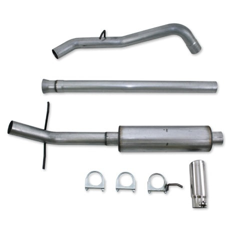 MBRP cat-back exhaust system fits 2011-2013 Chevy Silverado 1500 single side exit aluminized steel S5070AL