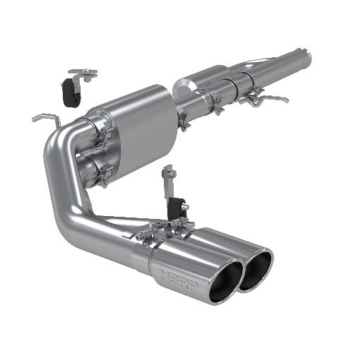 MBRP cat-back exhaust system fits Chevy Silverado 1500 aluminized steel S5081AL