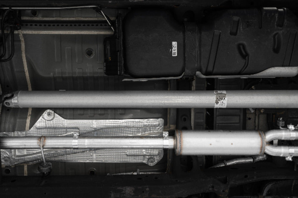 MBRP cat-back exhaust system fits 2019-2024 Chevy Silverado 1500 dual rear exit aluminized steel S5085AL