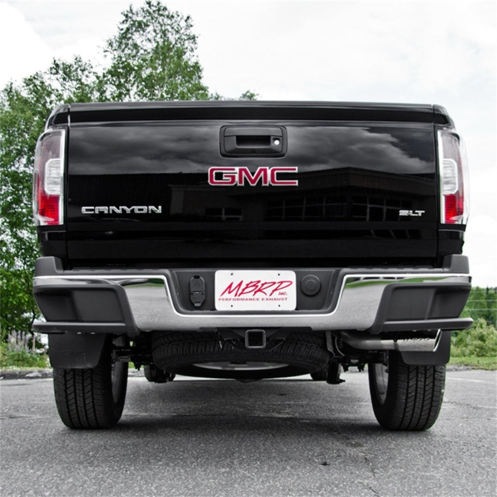 MBRP cat-back exhaust system 3 inch single side exit aluminized steel black coated S5088BLK