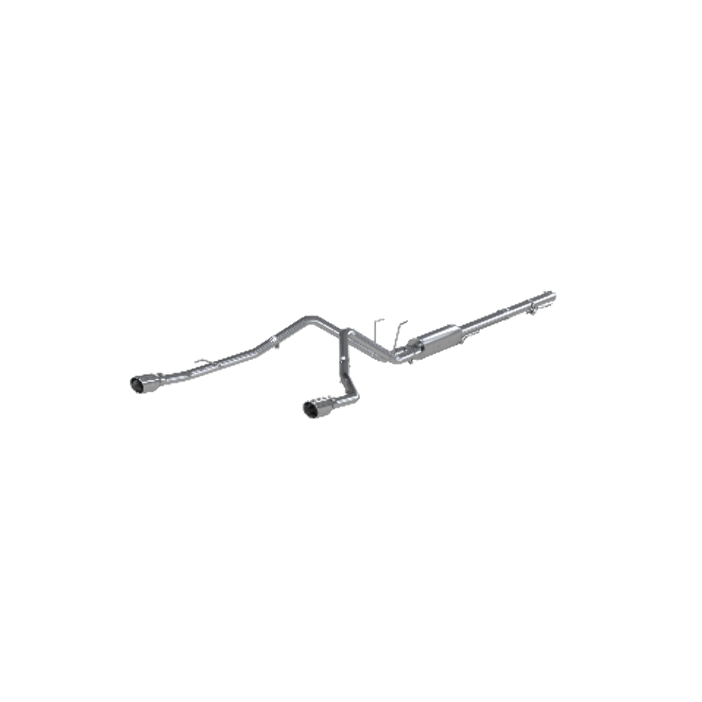MBRP cat-back exhaust system fits 2009-2010 Dodge Ram 1500 dual split rear exit Armor Plus Series T409 stainless steel S5146409