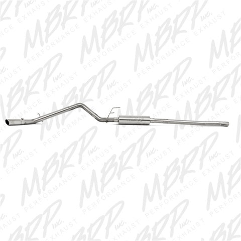 MBRP cat-back exhaust system fits 2003-2010 Dodge Ram 2500 3 inch single side exit Armor Plus Series T409 stainless steel S5148409