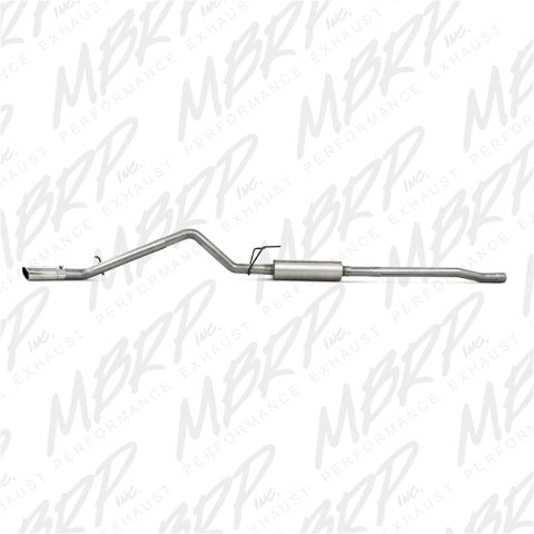 MBRP cat-back exhaust system fits 2003-2010 Dodge Ram 2500 3 inch single side exit aluminized steel S5148AL