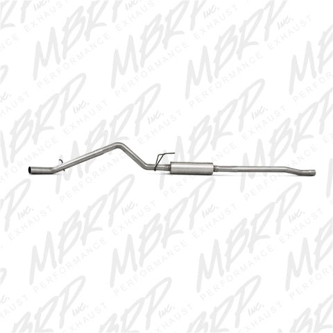 MBRP cat-back exhaust system fits 2006-2007 Dodge Ram 3500 3 inch single side exit aluminized steel S5148P