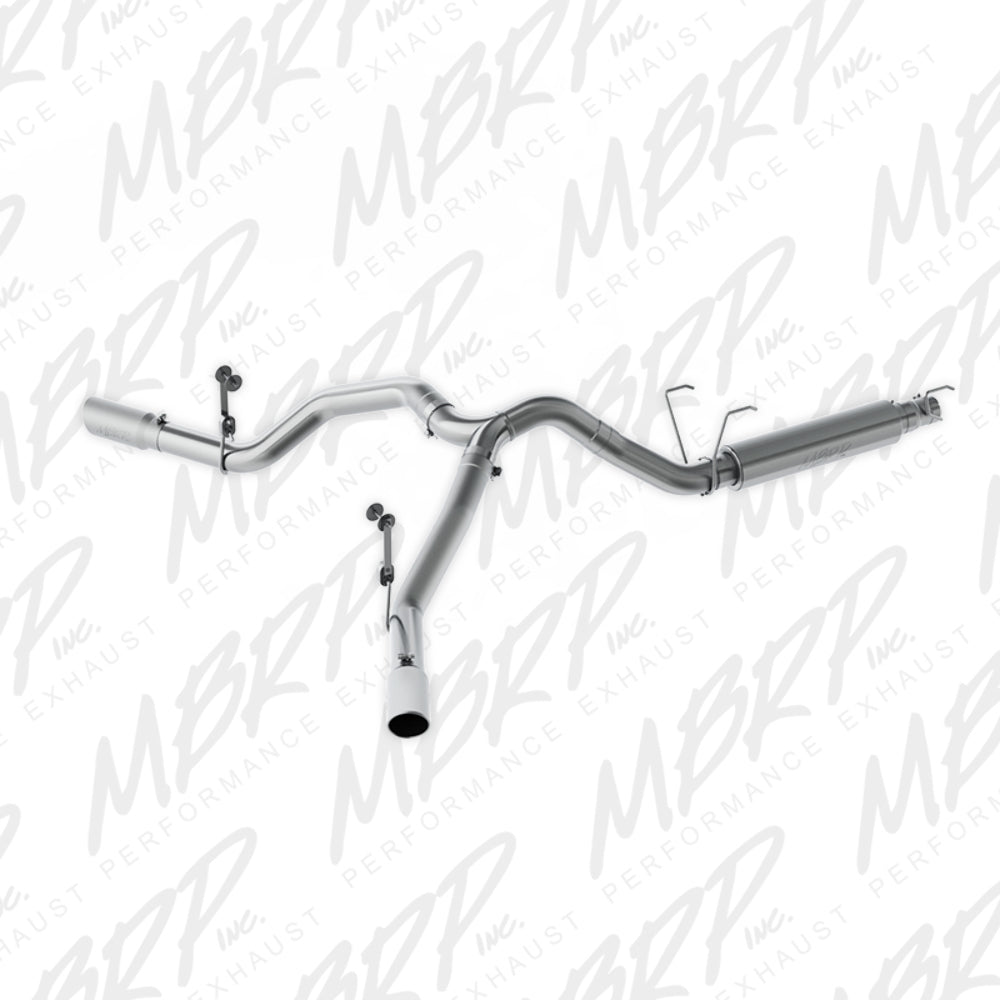 MBRP cat-back exhaust system fits 2014-2020 Ram 2500 4 inch single side exit aluminized steel S5150AL