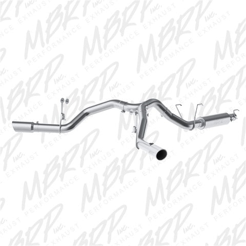 MBRP cat-back exhaust system fits 2014-2024 Ram 2500 4 inch aluminized steel S5151AL