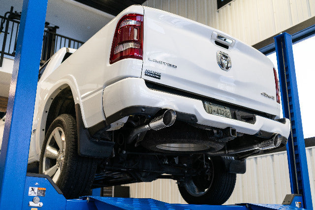 Fits 2019-2020 Ram 1500 3in. Cat Back, 2.5in Dual Split Rear Exit; AL - S5152AL