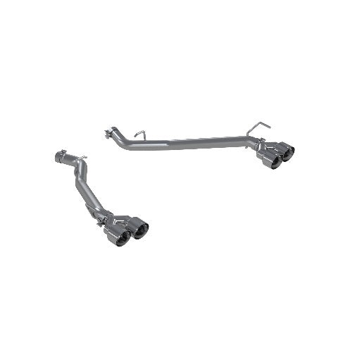 MBRP axle-back exhaust system fits 2021-2024 Ford Explorer 2 inch dual rear exit aluminized steel S5203AL