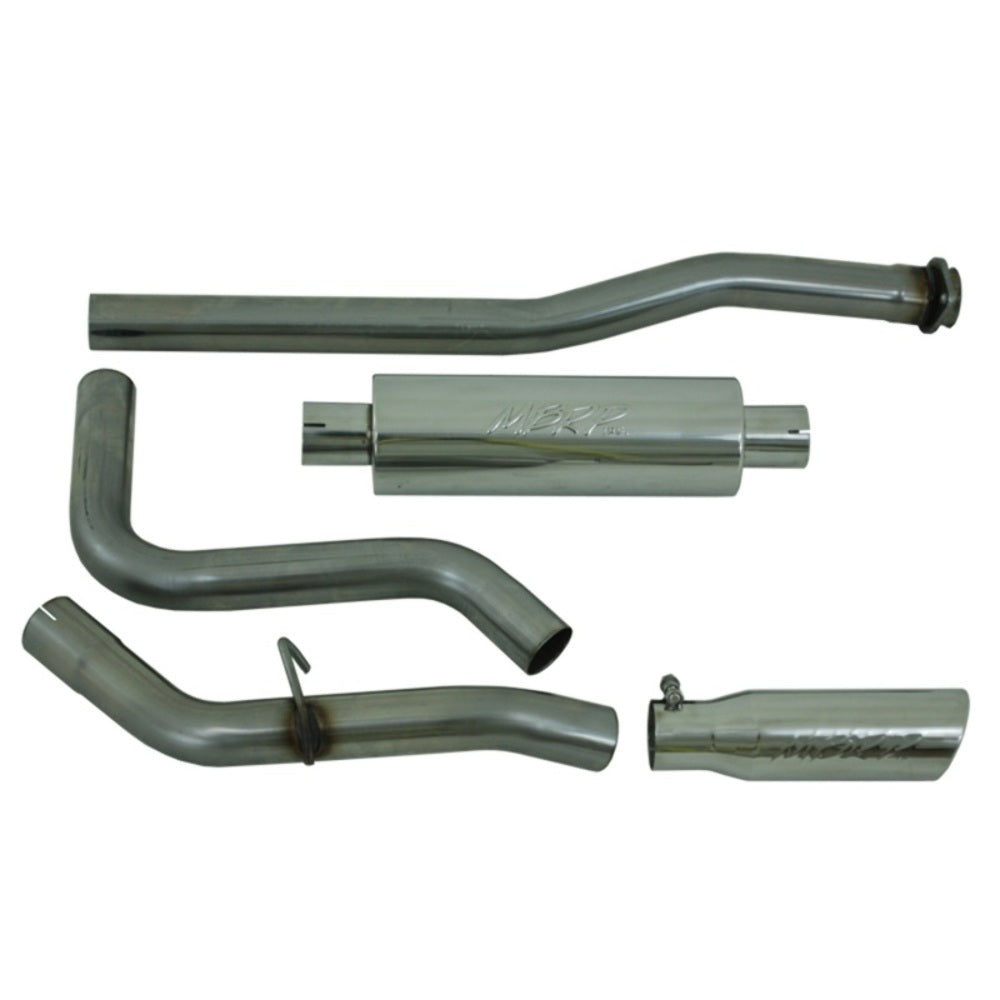 MBRP cat-back exhaust system fits 2003-2011 Ford Ranger 2 inch single side exit Armor Plus Series T409 stainless steel S5226409