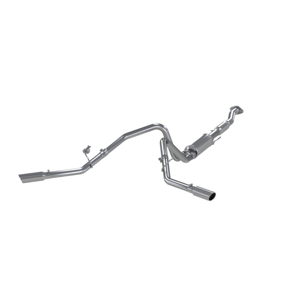 Fits 2011-2014 Ford F-150 2 1/2in. Cat Back; Dual Side; AL - S5232AL