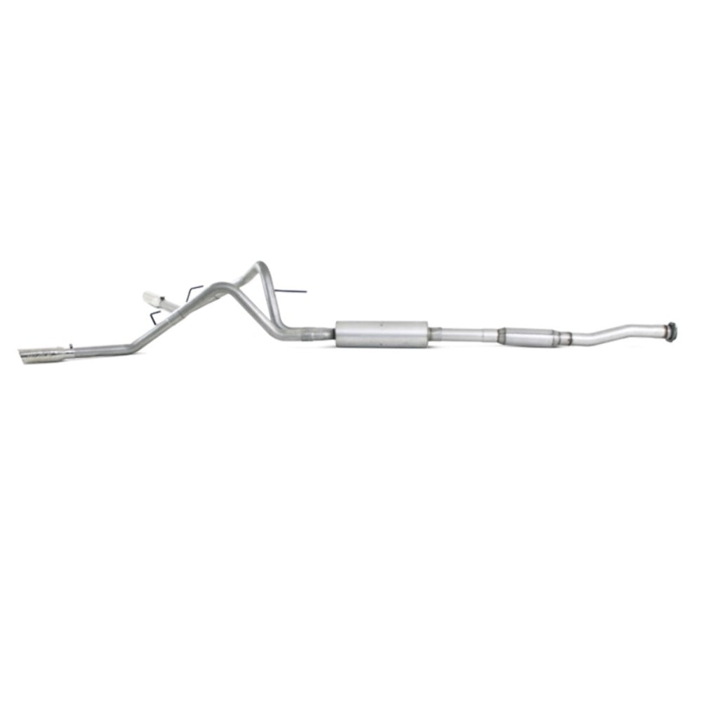 Fits 2011-2014 Ford F-150 2 1/2in. Cat Back; Dual Side; AL - S5232AL