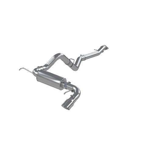 MBRP cat-back exhaust system fits 2021-2024 Ford Bronco single rear exit aluminized steel S5235AL