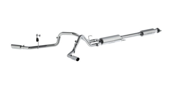 Fits 2016-2020 Ford F-150 2 1/2in. Cat Back; Dual Side Exit; AL - S5257AL