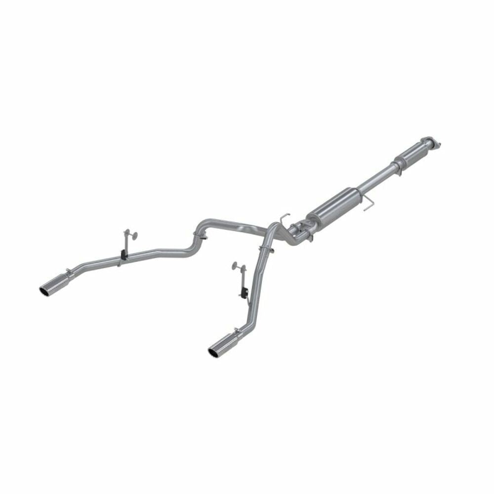 MBRP cat-back exhaust system fits 2016-2020 Ford F-150 2 inch dual rear exit aluminized steel S5258AL