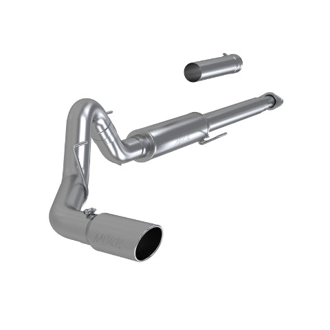 MBRP cat-back exhaust system fits Ford F-150 4 inch Armor Plus Series T409 stainless steel S5259409