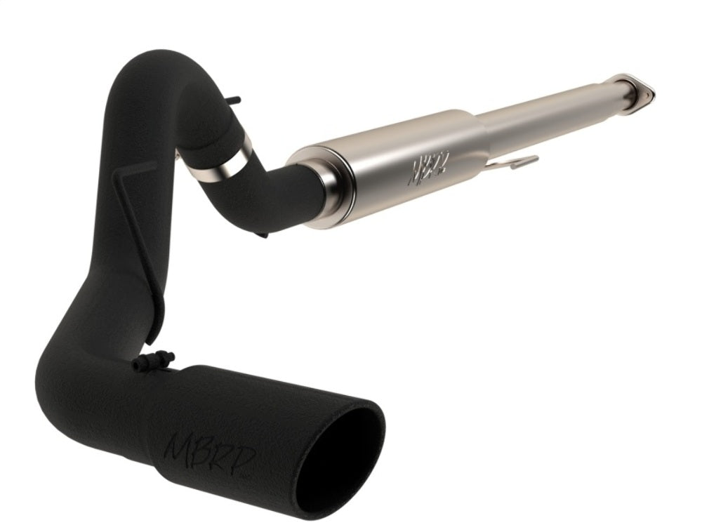 MBRP cat-back exhaust system fits 2016-2020 Ford F-150 4 inch aluminized steel S5259BLK