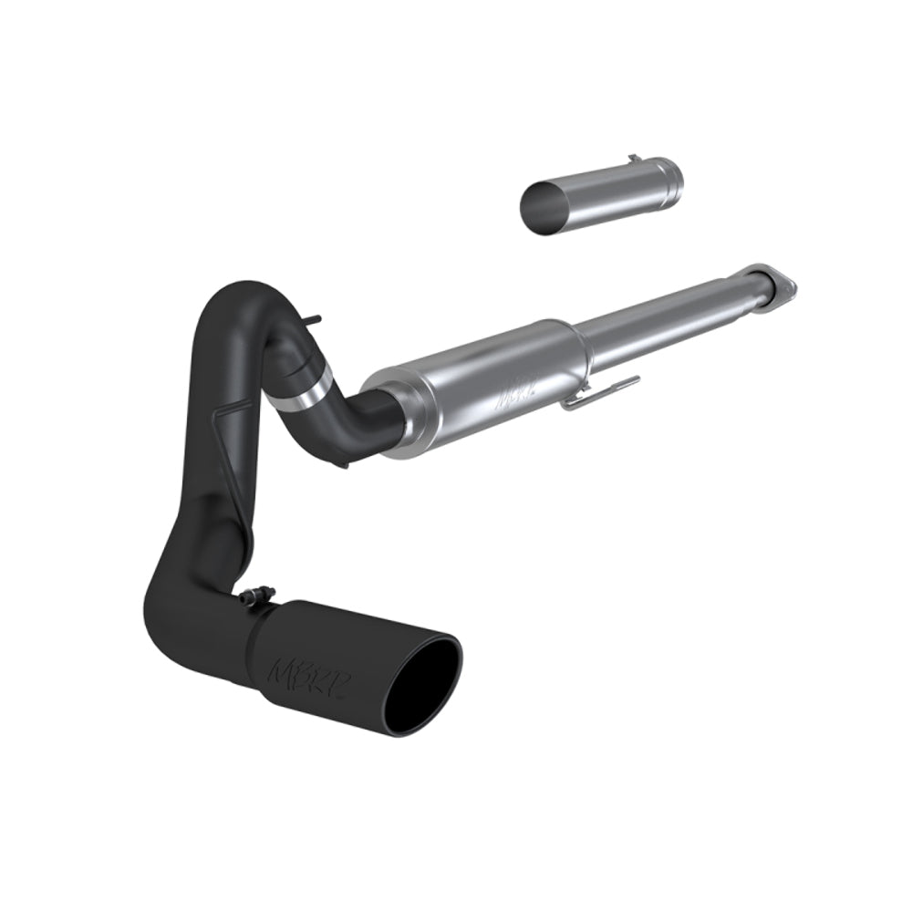 MBRP cat-back exhaust system fits 2016-2020 Ford F-150 4 inch aluminized steel S5259BLK