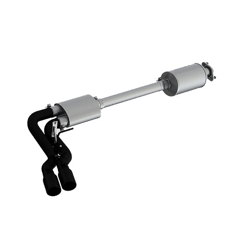 MBRP cat-back exhaust system fits Ford F-150 aluminized steel S5262BLK