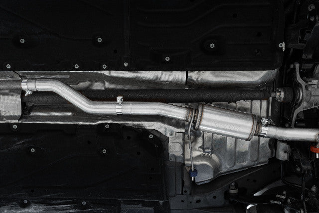 MBRP cat-back exhaust system fits 2022-2024 Ford 3 inch single side exit aluminized steel S5267AL