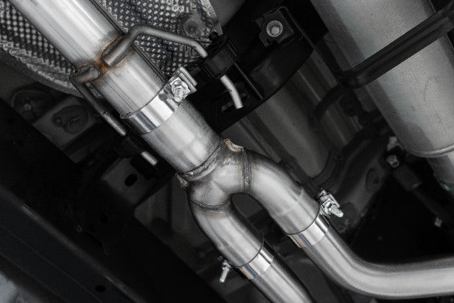 MBRP cat-back exhaust system fits 2022-2024 Toyota Tundra 2.5 inch Armor Pro Series T304 stainless steel S5301304