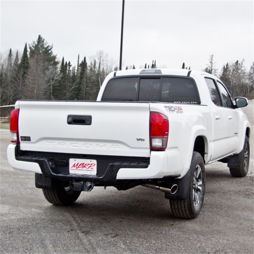 Fits 2016-2023 Toyota Tacoma 3"; Cat Back; Single Side Exit; T409 - S5338409