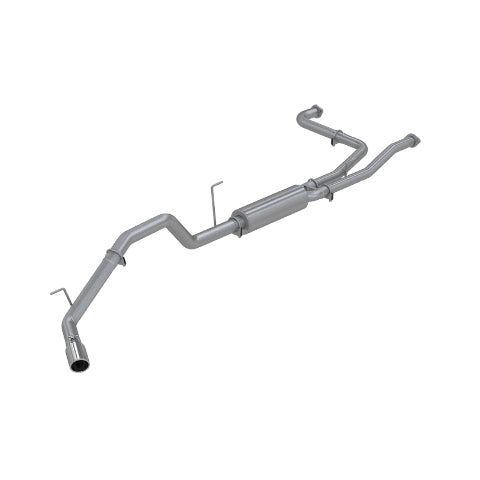 MBRP cat-back exhaust system fits 2004-2015 Nissan Titan 3 inch single side exit aluminized steel S5404AL