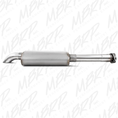 MBRP exhaust system fits Jeep Wrangler Armor Plus Series T409 stainless steel S5522409