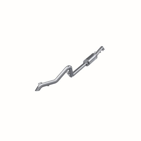 MBRP cat-back exhaust system fits Jeep Wrangler Armor Plus Series T409 stainless steel S5530409
