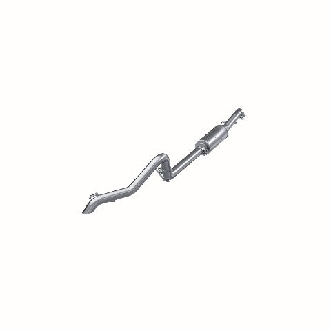 MBRP cat-back exhaust system fits Jeep Wrangler aluminized steel S5530AL