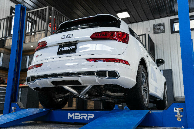 MBRP axle-back exhaust system 2.5 inch dual split rear exit Armor Pro Series T304 stainless steel S5604304