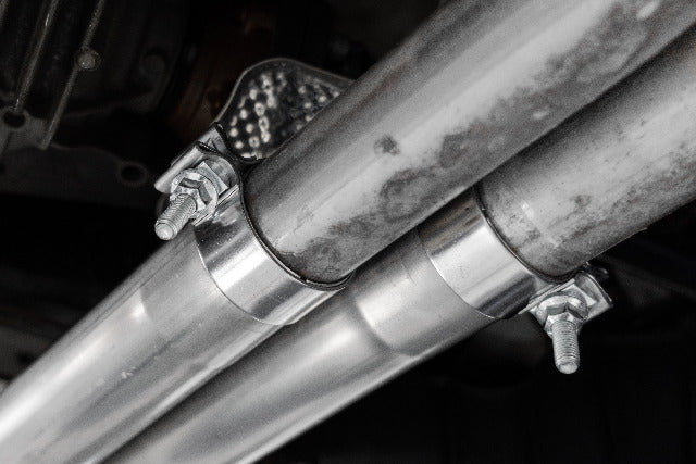 MBRP axle-back exhaust system 2.5 inch dual split rear exit Armor Pro Series T304 stainless steel S5604304
