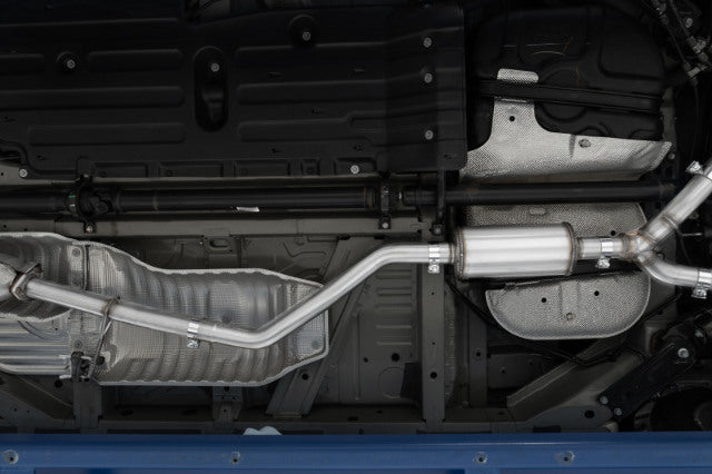 MBRP cat-back exhaust system fits 2021-2024 Honda 2 inch dual split rear exit Armor Pro Series T304 stainless steel S5901304