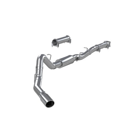 MBRP cat-back exhaust system fits 2001-2005 Chevy Silverado 3500 4 inch single side exit aluminized steel S6000AL