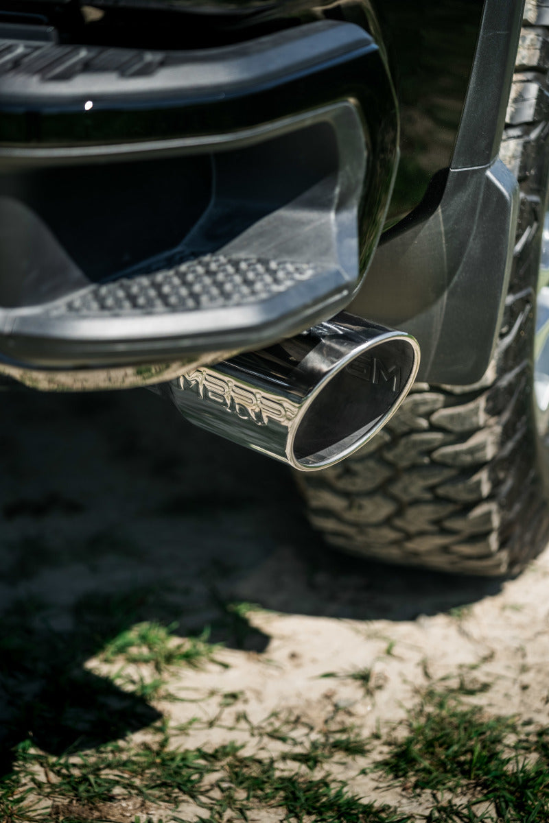 MBRP filter-back exhaust system fits Chevy Silverado 2500 single side exit aluminized steel S60610AL