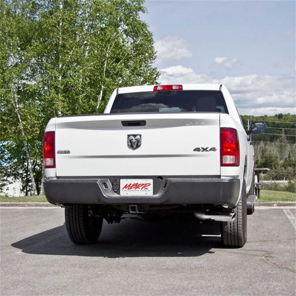 MBRP filter-back exhaust system fits 2014-2018 Ram 1500 2 inch single side exit Armor Plus Series T409 stainless steel S6169409