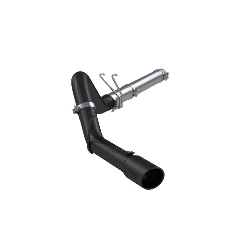MBRP filter-back exhaust system fits Ford F-250 single side exit aluminized steel black coated S6242BLK