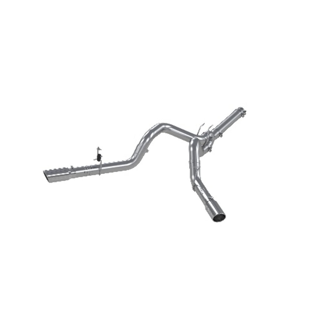 MBRP filter-back exhaust system fits Ford F-350 4 inch aluminized steel S6244AL