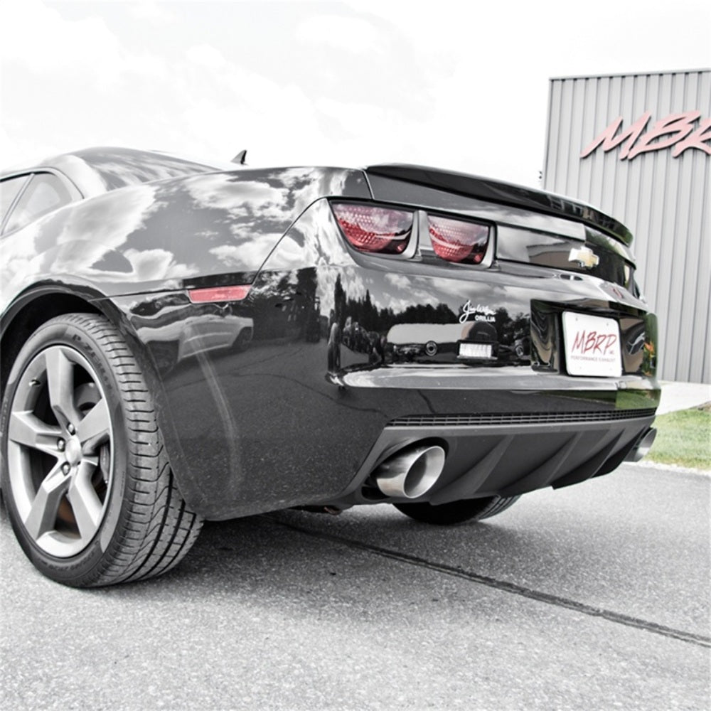 MBRP axle-back exhaust system fits 2010-2015 Chevy Camaro Armor Pro Series T304 stainless steel S7021304 3 inch inlet/outlet